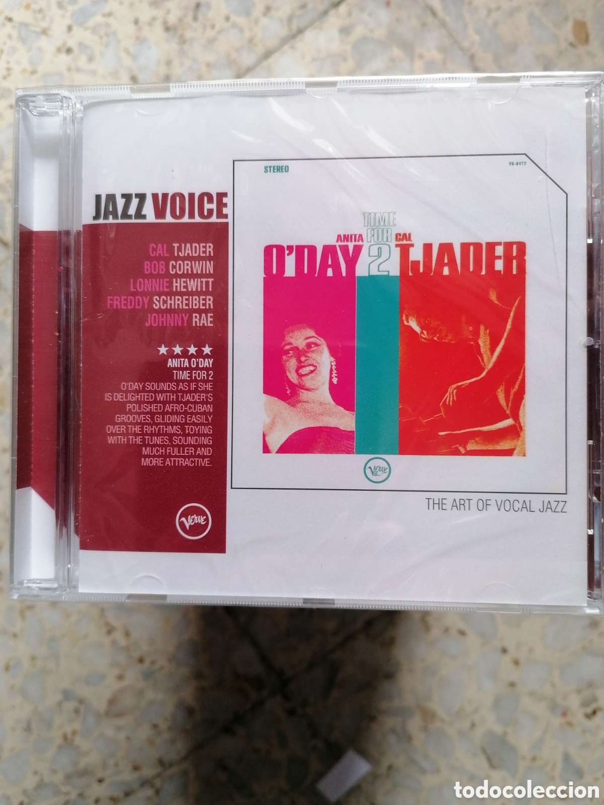 CDs de Musique: CD ANITA O&acute;DAY CAL THADER TIME FOR 2 NUEVO PRECINTADO JAZZ VOICE