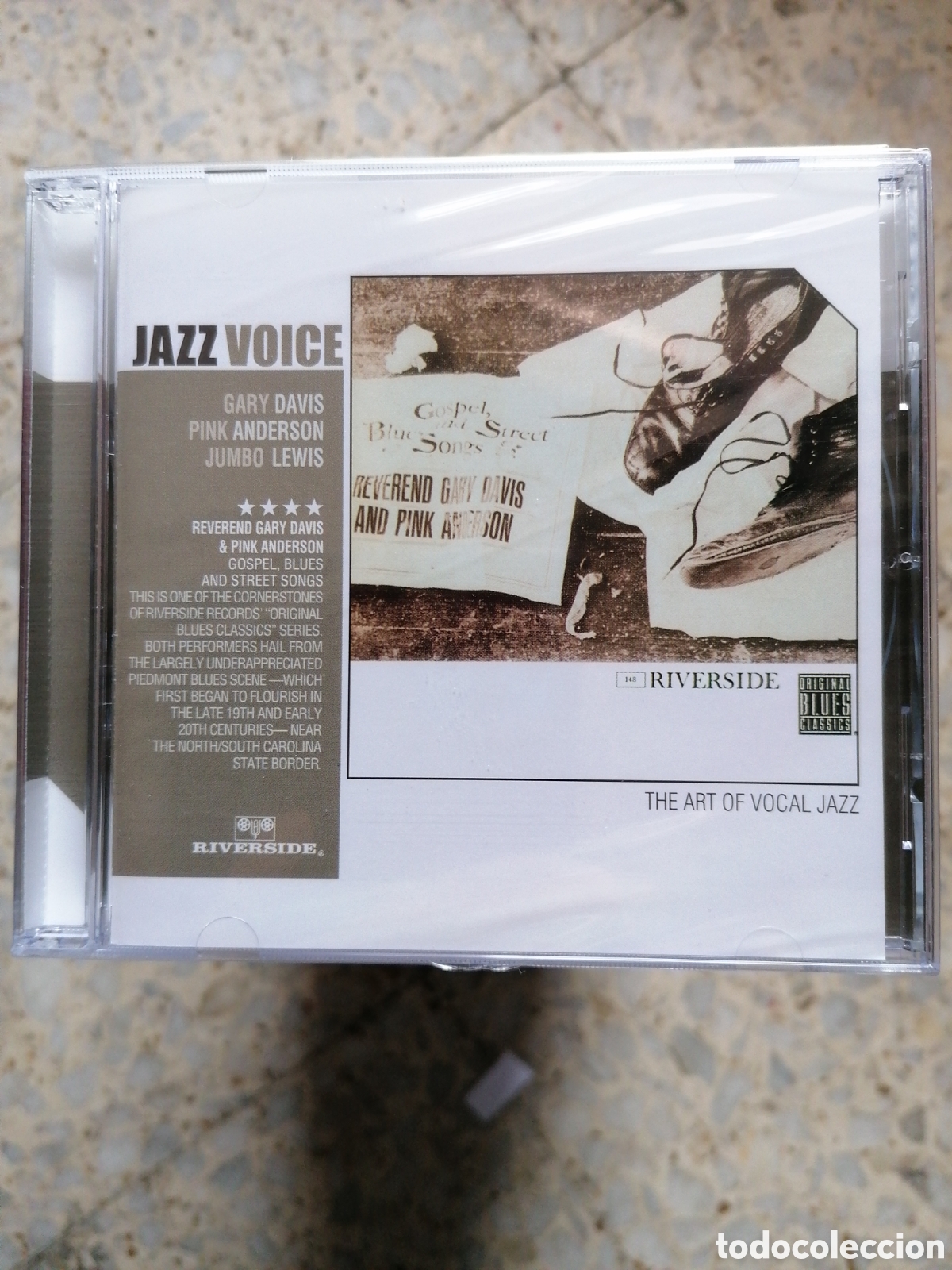 CDs de Musique: CD REVEREND GARY DAVIS AND PINK ANDERSON GOSPEL BLUES AND SREET SONGS NUEVO PRECITADO JAZZ VOICE