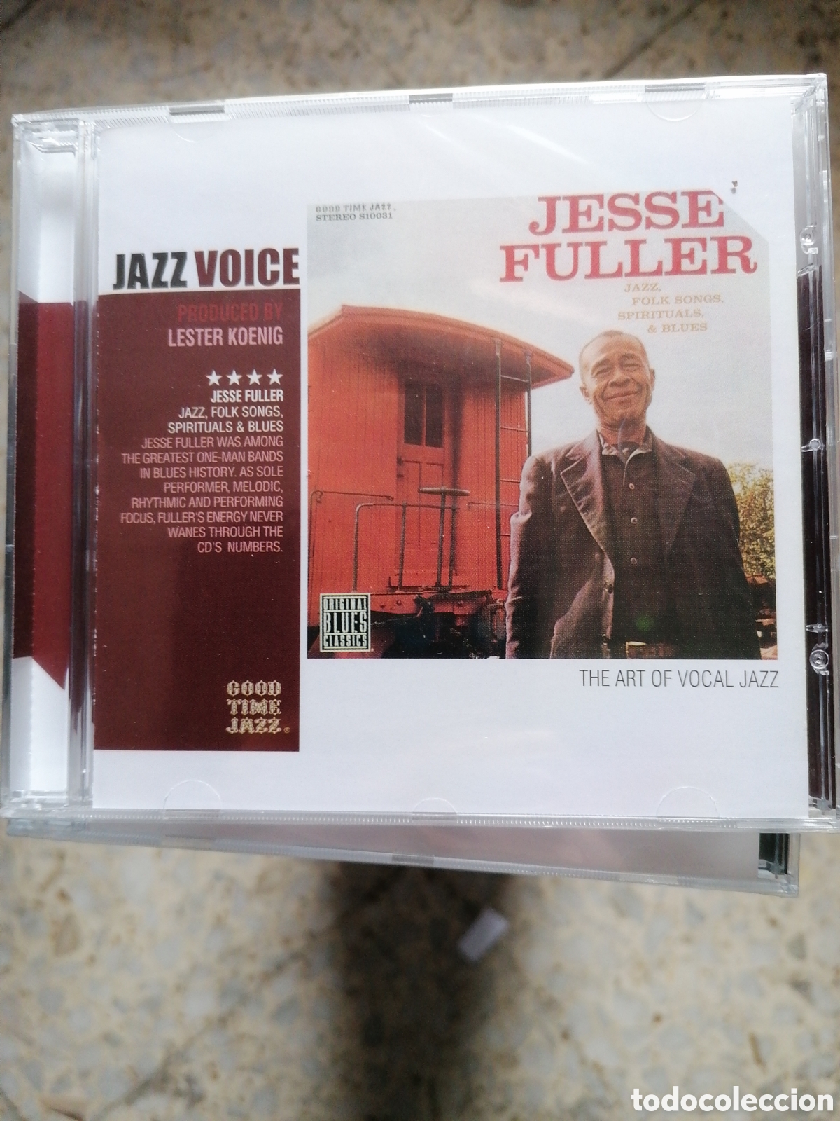 CDs de Musique: CD JESSE FULLER JAZZ FOLK SONGS SPIRITUALS & BLUES NUEVO PRECINTADO JAZZ VOICE
