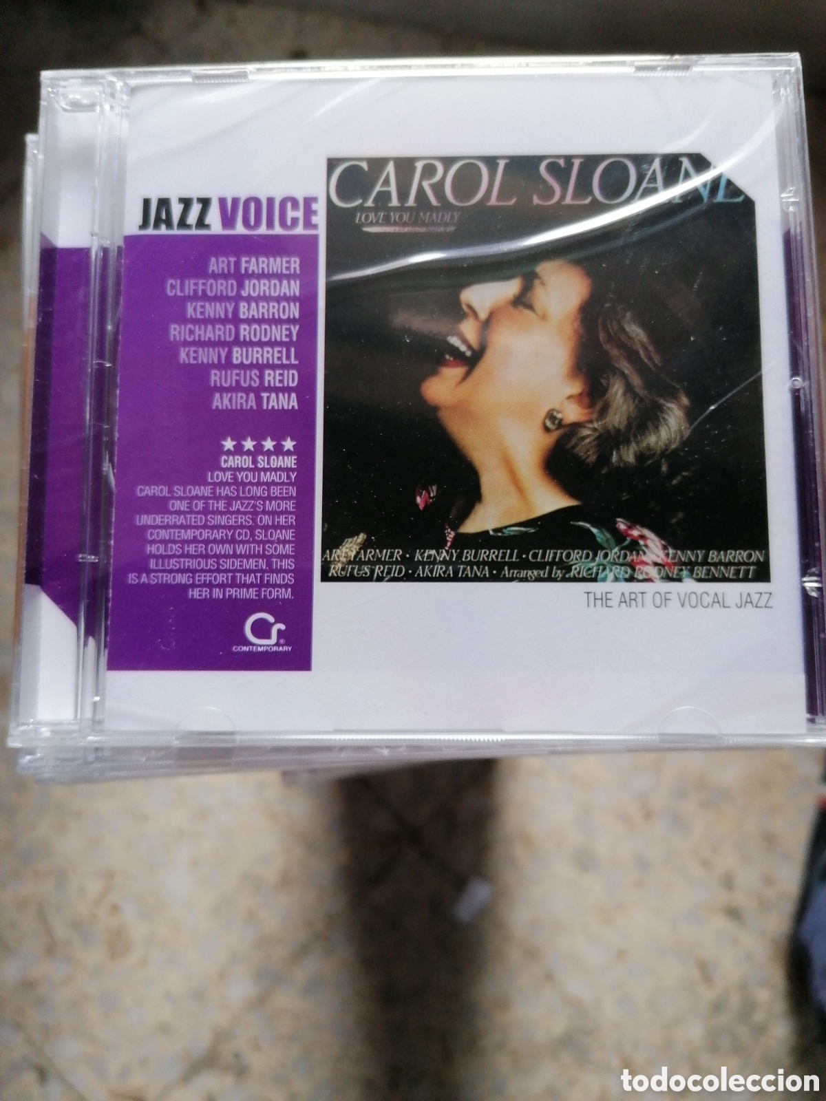CDs de Musique: CD CAROL SLOANE LOVE YOU MADLY NUEVO PRECINTADO JAZZ VOICE