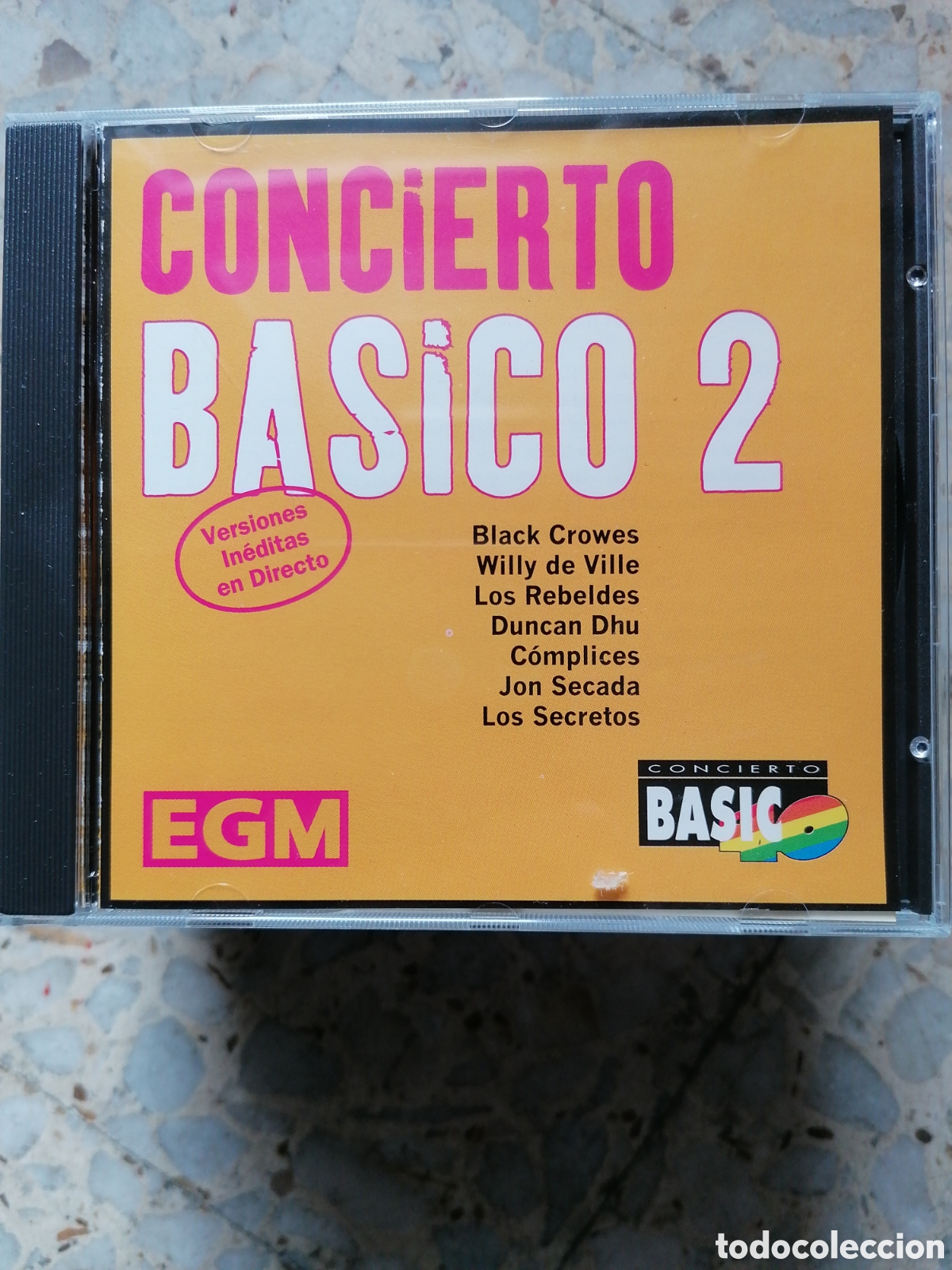 CDs de m&uacute;sica: CD CONCIERTO BASICO 2 BLACK CROWES - Foto 1