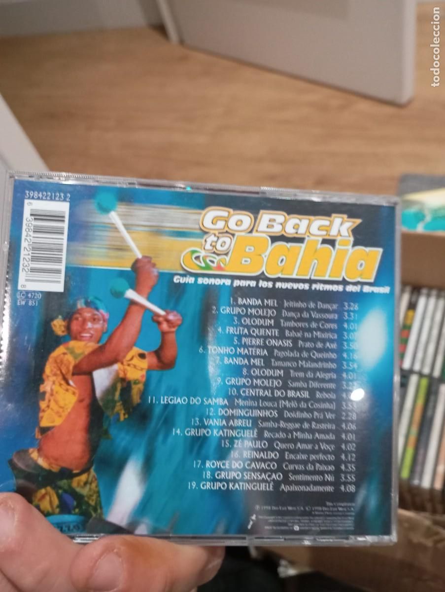 CDs de m&uacute;sica: GO BACK TO BAHIA CD COMO NUEVO - Foto 1