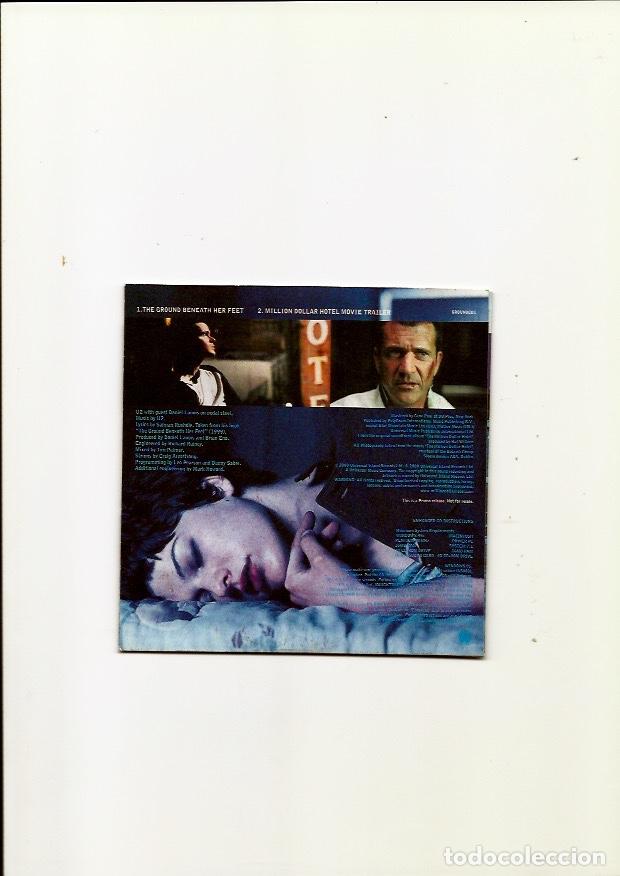 CDs de m&uacute;sica: U2. The ground beneath her feet. (cd single 2000) - Foto 2