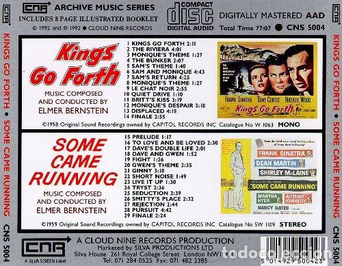 CDs de m&uacute;sica: Elmer Bernstein &ndash; Kings Go Forth / Some Came Running - Foto 2