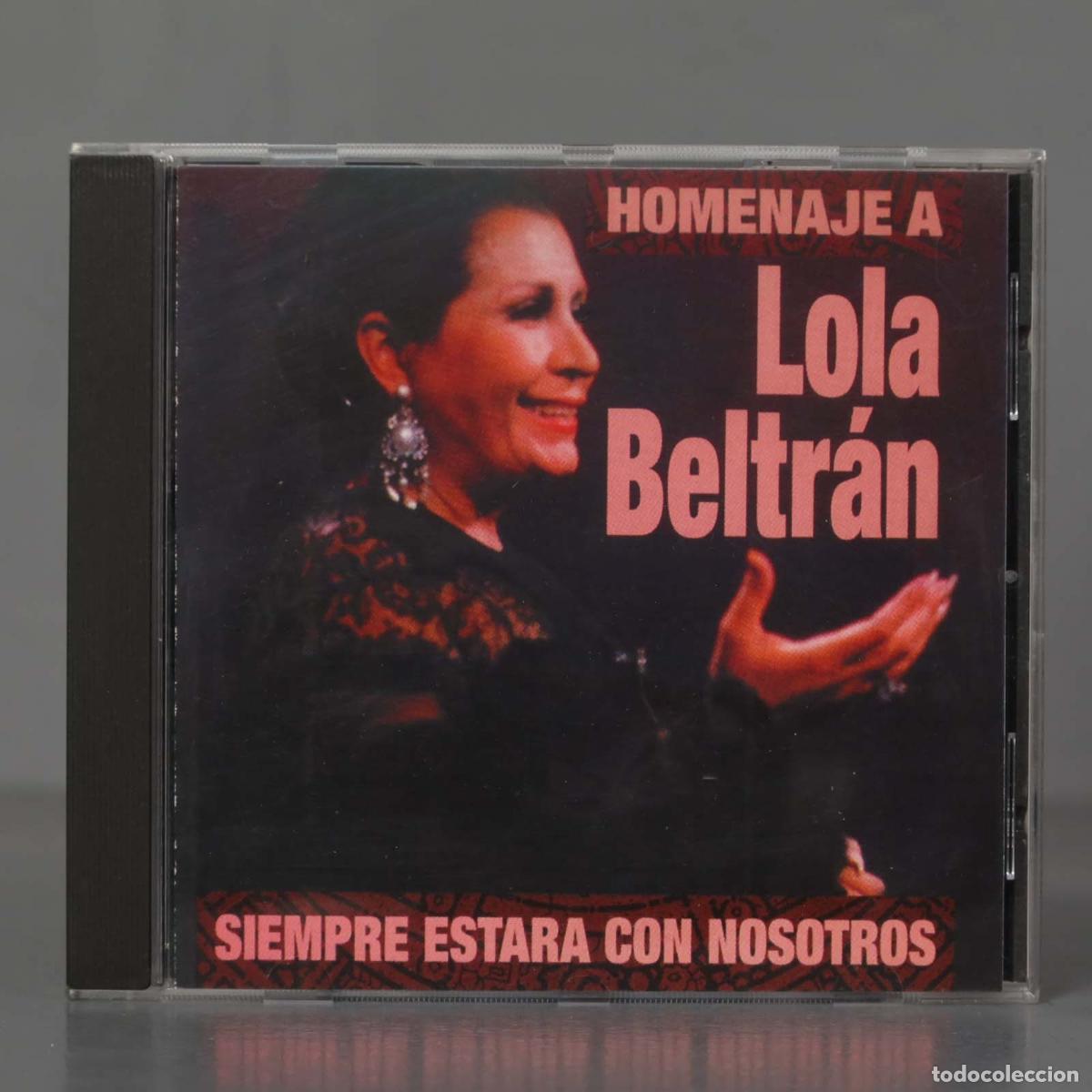 CDs de m&uacute;sica: CD. HOMENAJE A Lola Beltr&aacute;n - Foto 1