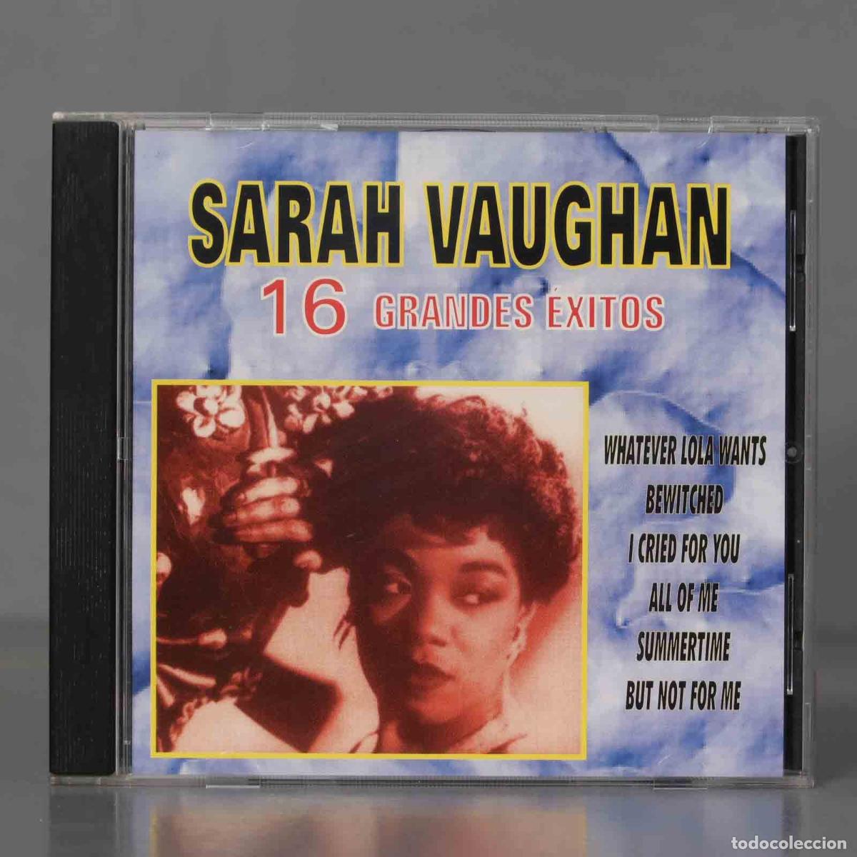 CDs de m&uacute;sica: CD. Sarah Vaughan &ndash; 16 Grandes Exitos - Foto 1