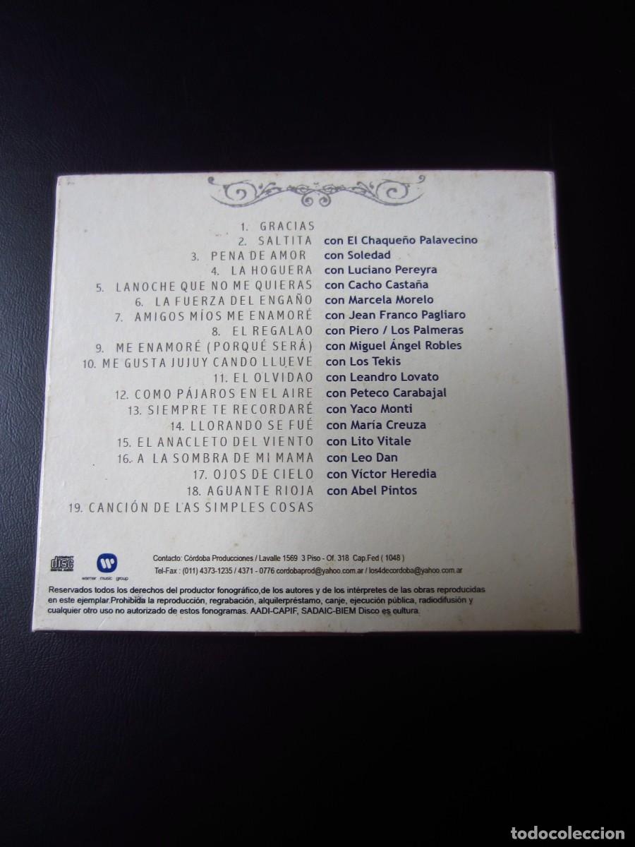 CDs de m&uacute;sica: Los 4 de Cordoba (Argentina) (CD Digipack) - Foto 3
