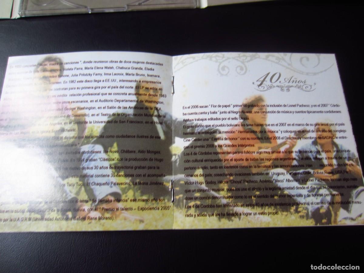 CDs de m&uacute;sica: Los 4 de Cordoba (Argentina) (CD Digipack) - Foto 8