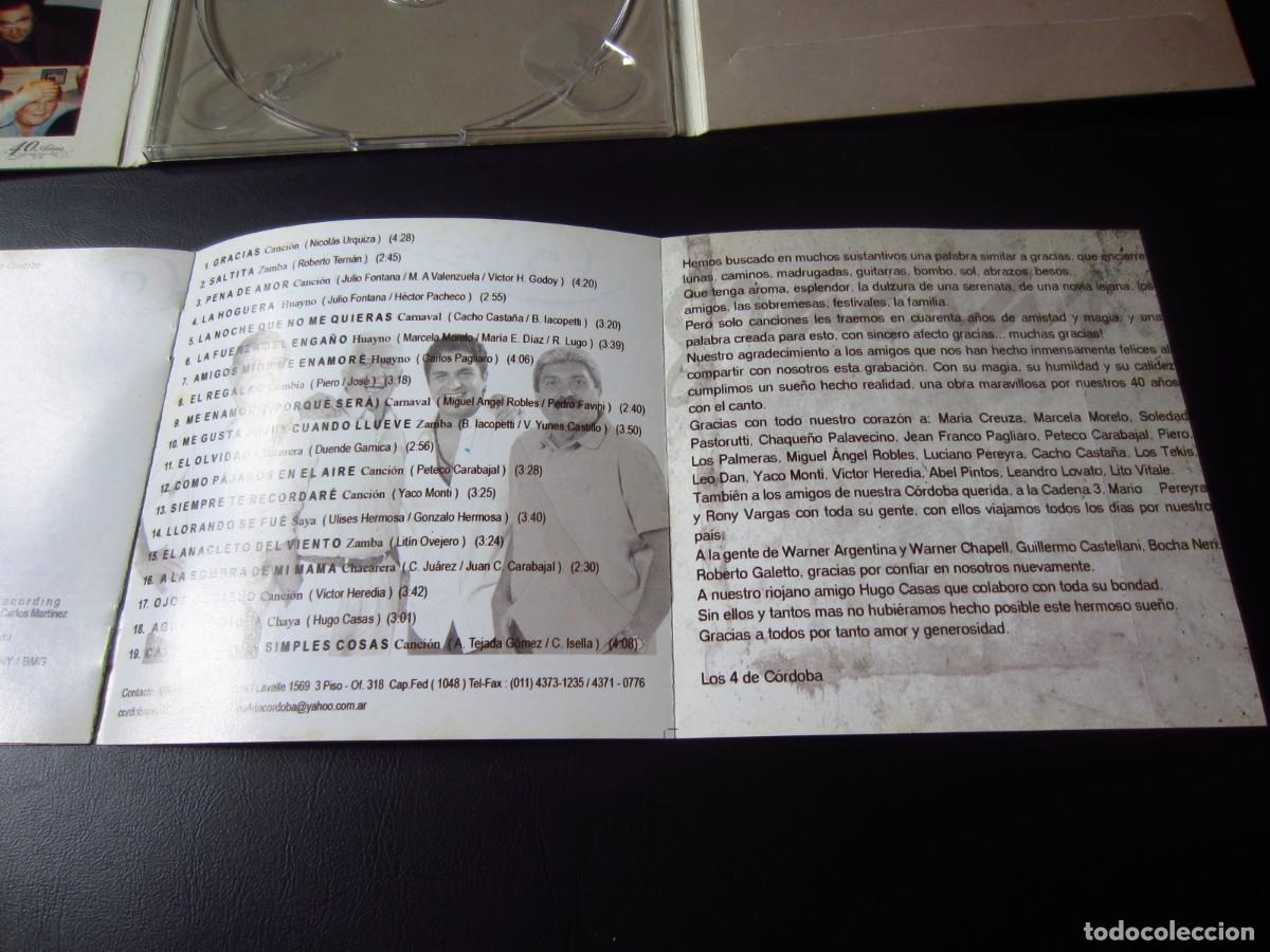CDs de m&uacute;sica: Los 4 de Cordoba (Argentina) (CD Digipack) - Foto 11