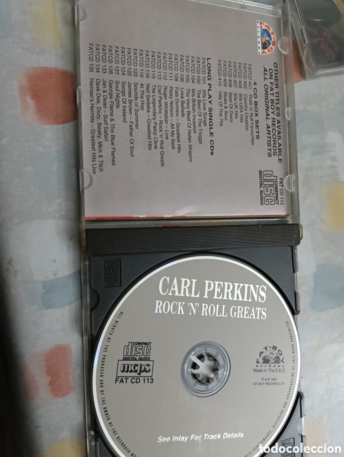CDs de m&uacute;sica: CD CARL PERKINS &rdquo;ROCKNROLL GREATS&rdquo; 24 hits - Foto 2