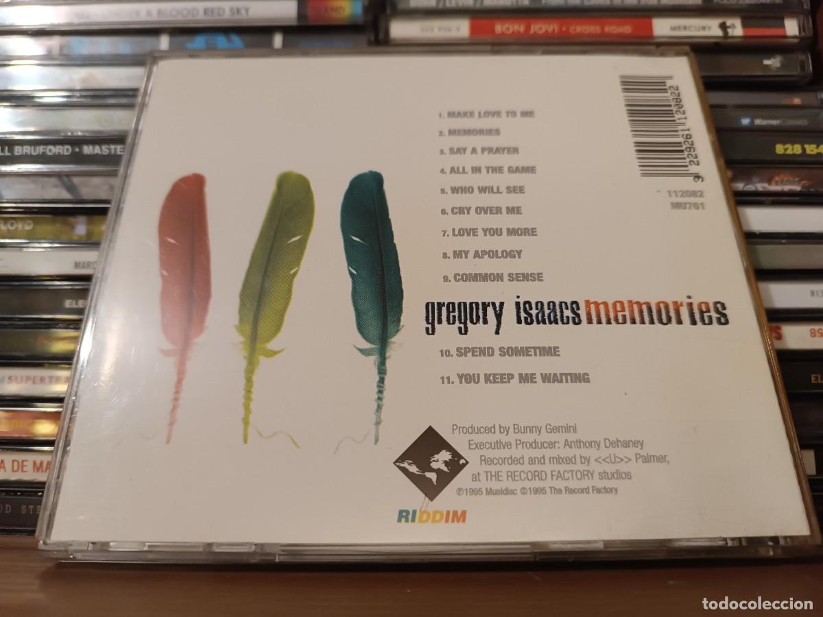 CDs de m&uacute;sica: Gregory Isaacs &lrm;&ndash; Memories-CD - Foto 2