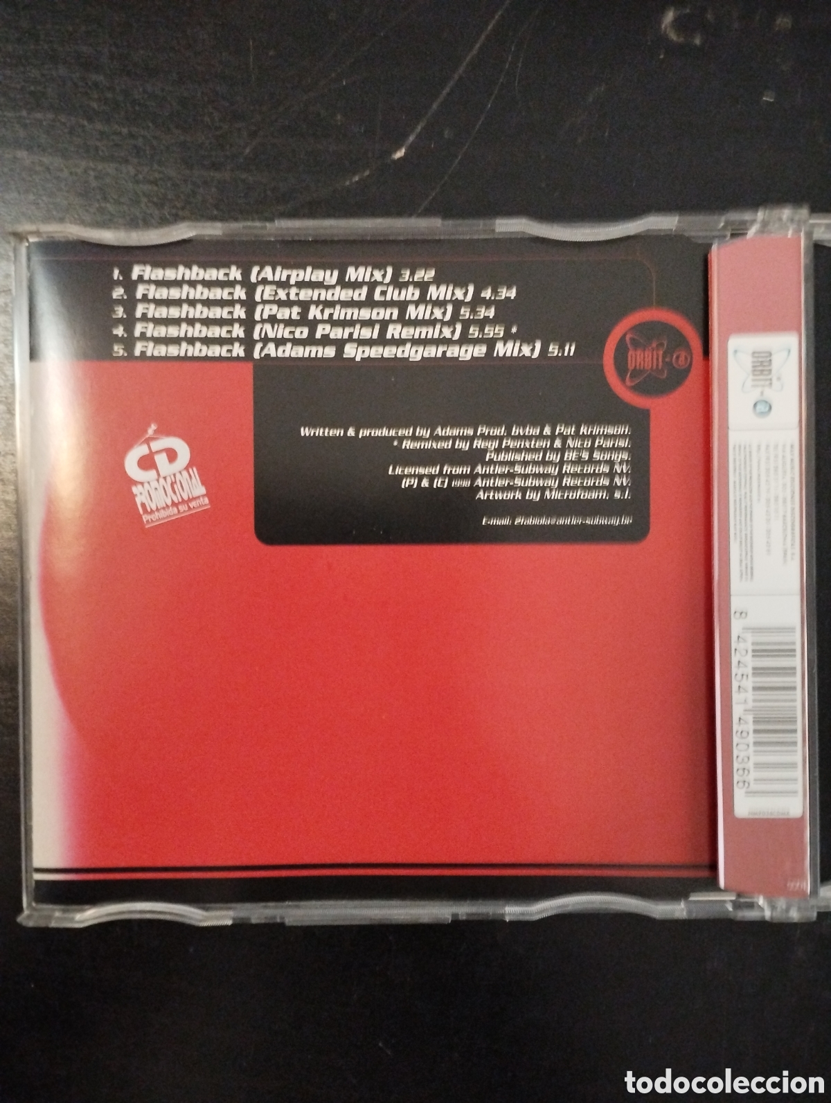 CDs de m&uacute;sica: 2 Fabiola &ndash; Flashback. 1998. Espa&ntilde;a. CD, Maxi-Single. Orbit-A &ndash; NM9036CDMX - Foto 2