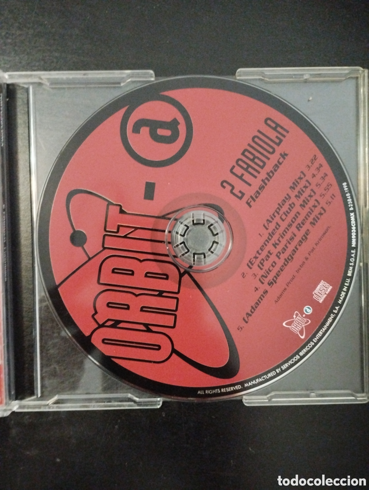 CDs de m&uacute;sica: 2 Fabiola &ndash; Flashback. 1998. Espa&ntilde;a. CD, Maxi-Single. Orbit-A &ndash; NM9036CDMX - Foto 3