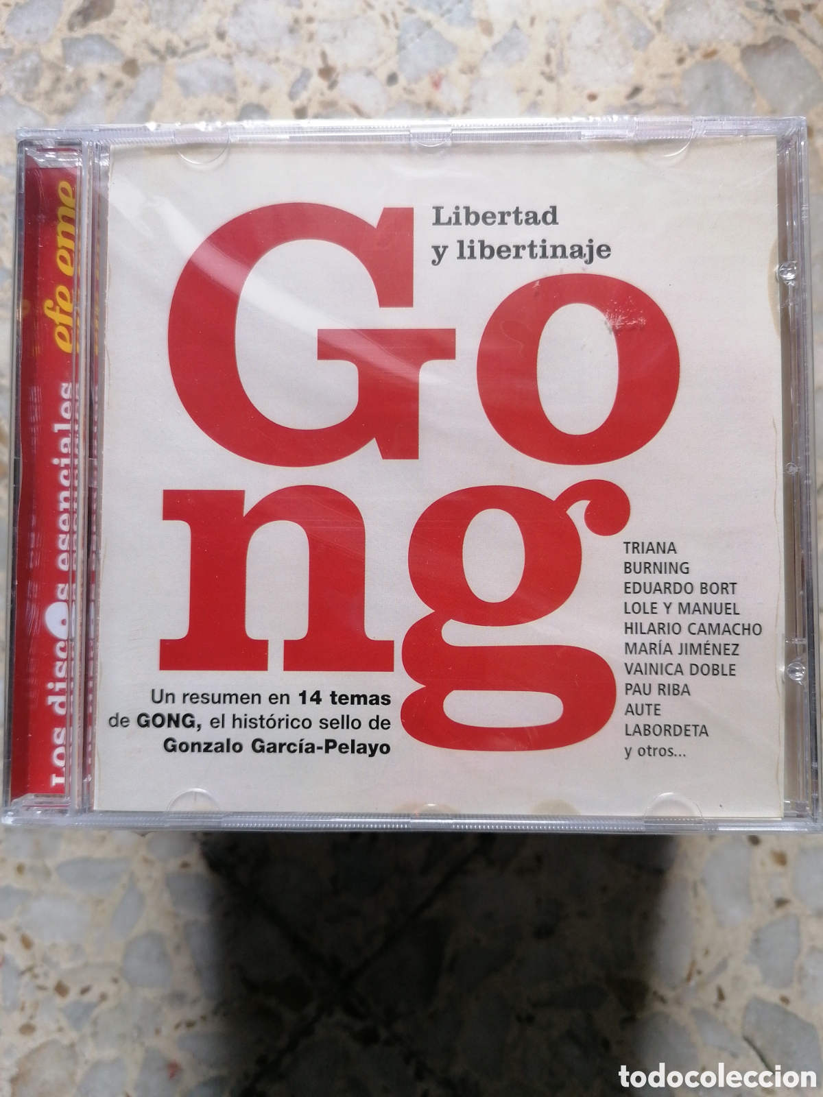 CDs de M&uacute;sica: CD GONG LIBERTAD Y LIBERTINAJE NUEVO PRECINTADO