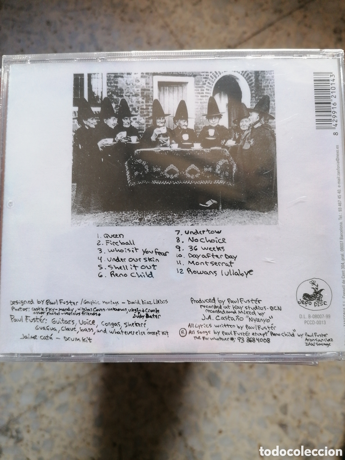 CDs de m&uacute;sica: CD PAUL FUSTER 36 WEEKS NUEVO PRECINTADO - Foto 2