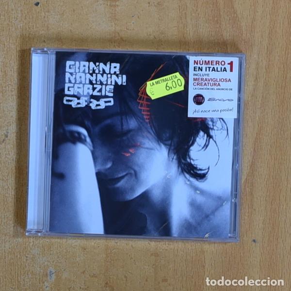 CDs de m&uacute;sica: GIANNA NANNINI - GRAZIE - CD - Foto 1