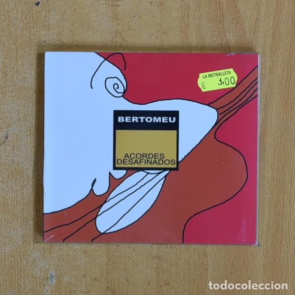 CDs de m&uacute;sica: BERTOMEU - ACORDES DESAFINADOS - CD - Foto 1