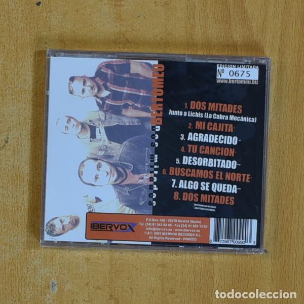 CDs de m&uacute;sica: BERTOMEU - DOS MITADES - CD - Foto 2