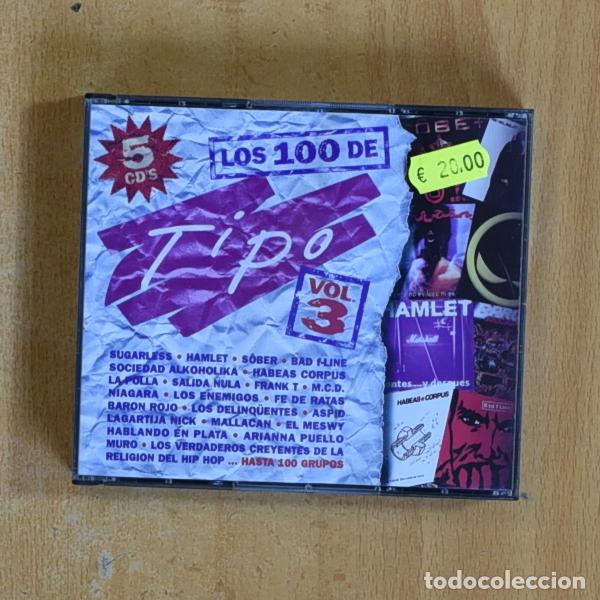 CDs de m&uacute;sica: VARIOS - LOS 100 DE TIPO VOL 3 - CD - Foto 1