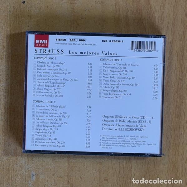 CDs de m&uacute;sica: STRAUSS - LOS MEJORES VALSES - CD - Foto 2