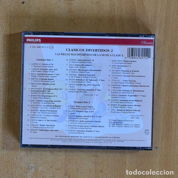 CDs de m&uacute;sica: VARIOS - CLASICOS DIVERTIDOS 2 - CD - Foto 2