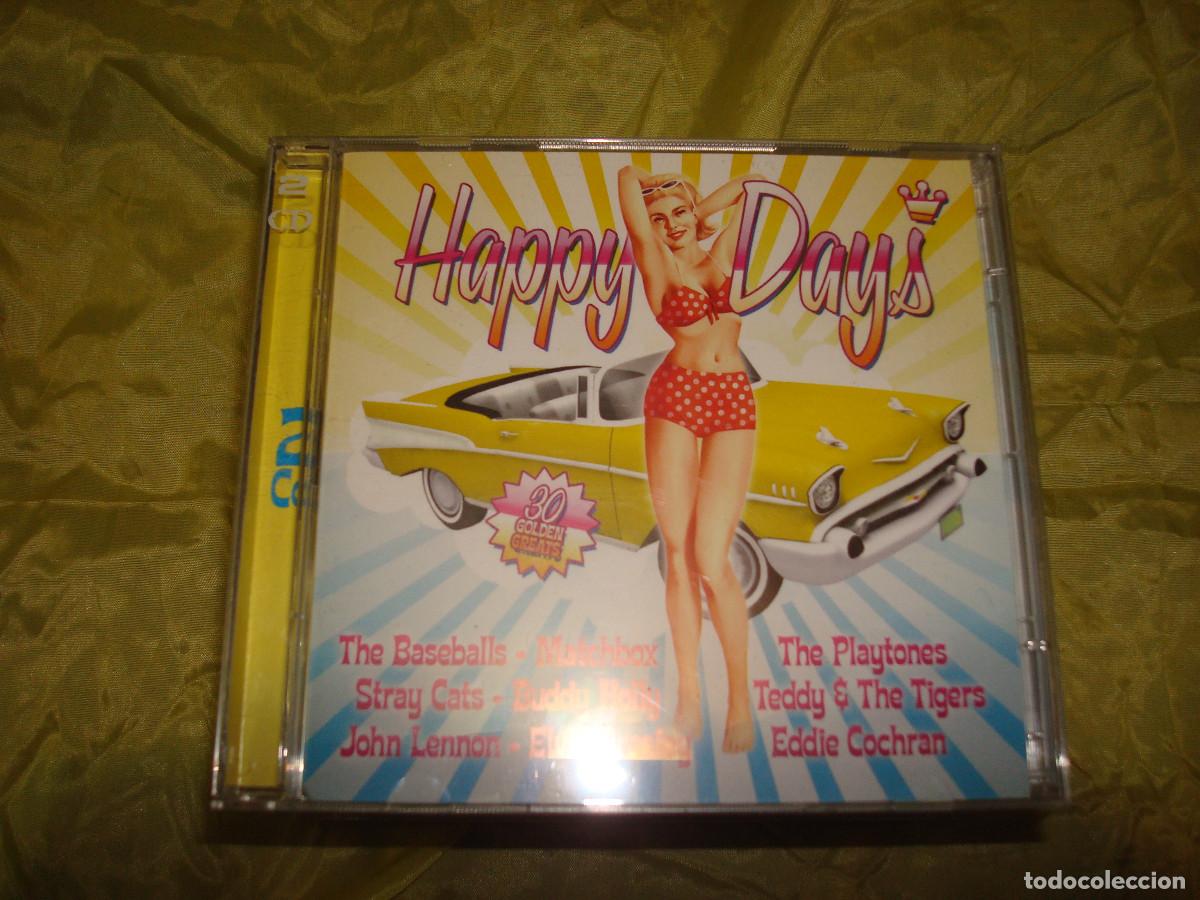 CDs de m&uacute;sica: HAPPY DAYS. 30 GOLDEN GREATS. 2 CD&acute;S. IMPECABLE(#) - Foto 1