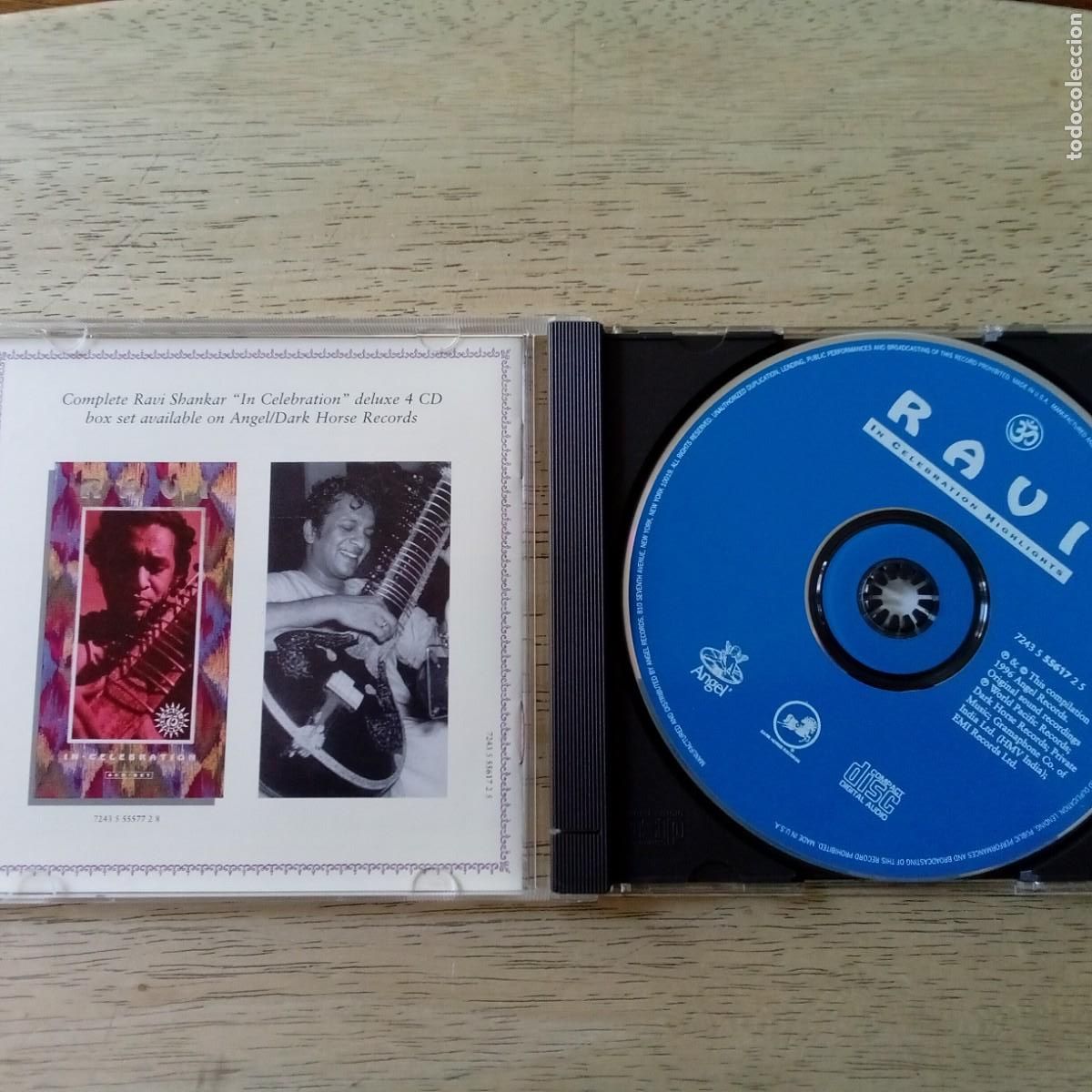 CDs de m&uacute;sica: Ravi Shankar. In celebration Highlights. CD - Foto 3