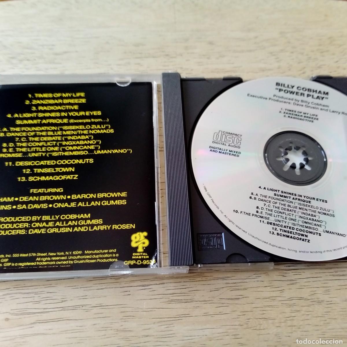 CDs de m&uacute;sica: Billy Cobham. Power Play. CD - Foto 3