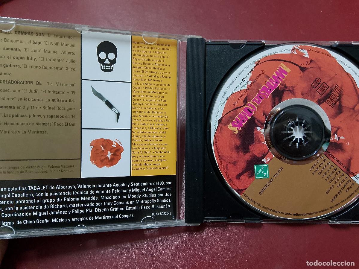 CDs de m&uacute;sica: Martir&eacute;s del Comp&aacute;s: Mordiendo el duende (CD) - Foto 3