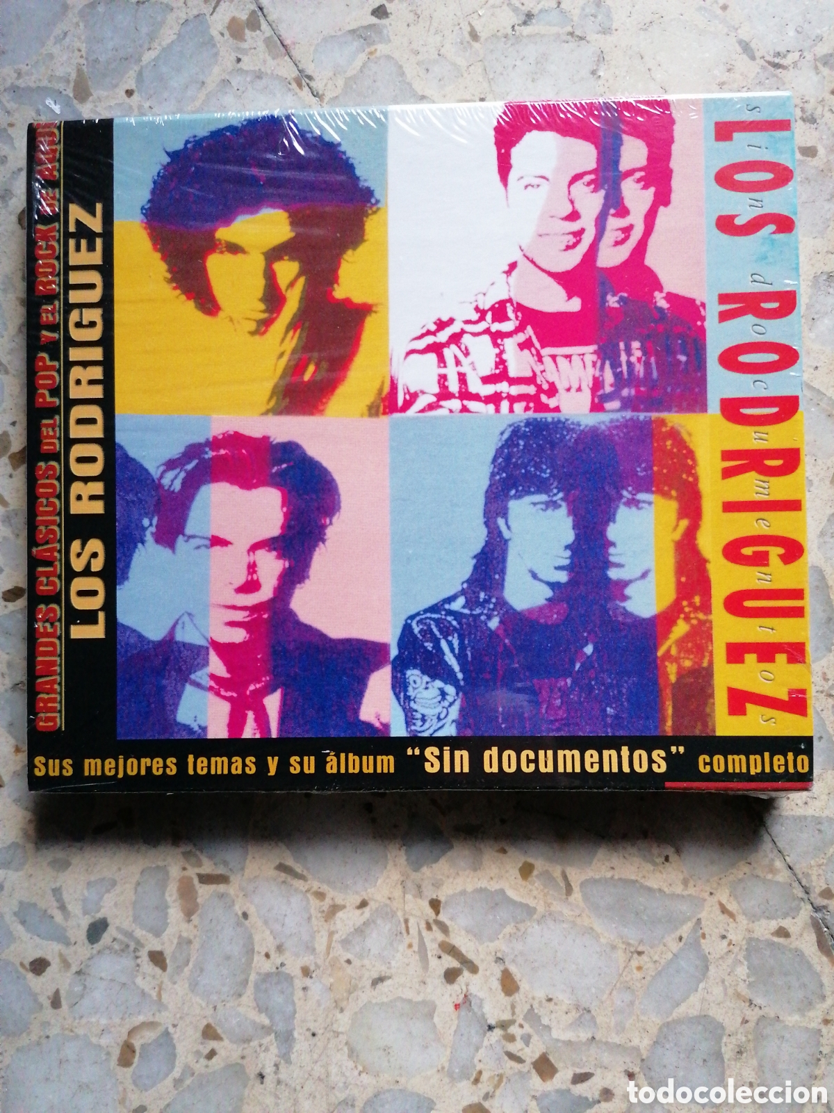CDs de m&uacute;sica: CD LOS RODRIGUEZ SIN DOCUMENTOS NUEVO PRECINTADO - Foto 1