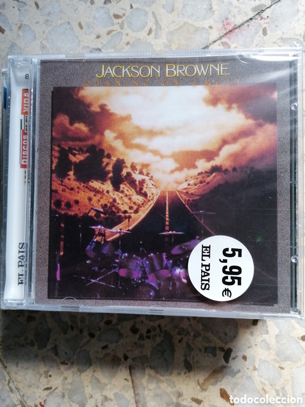 CDs de m&uacute;sica: CD JACKSON BROWNE RUNNING ON EMPTY NUEVO PRECINTADO - Foto 1