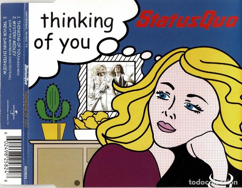 CDs de m&uacute;sica: Status Quo - Thinking Of You. CD Single - Foto 1