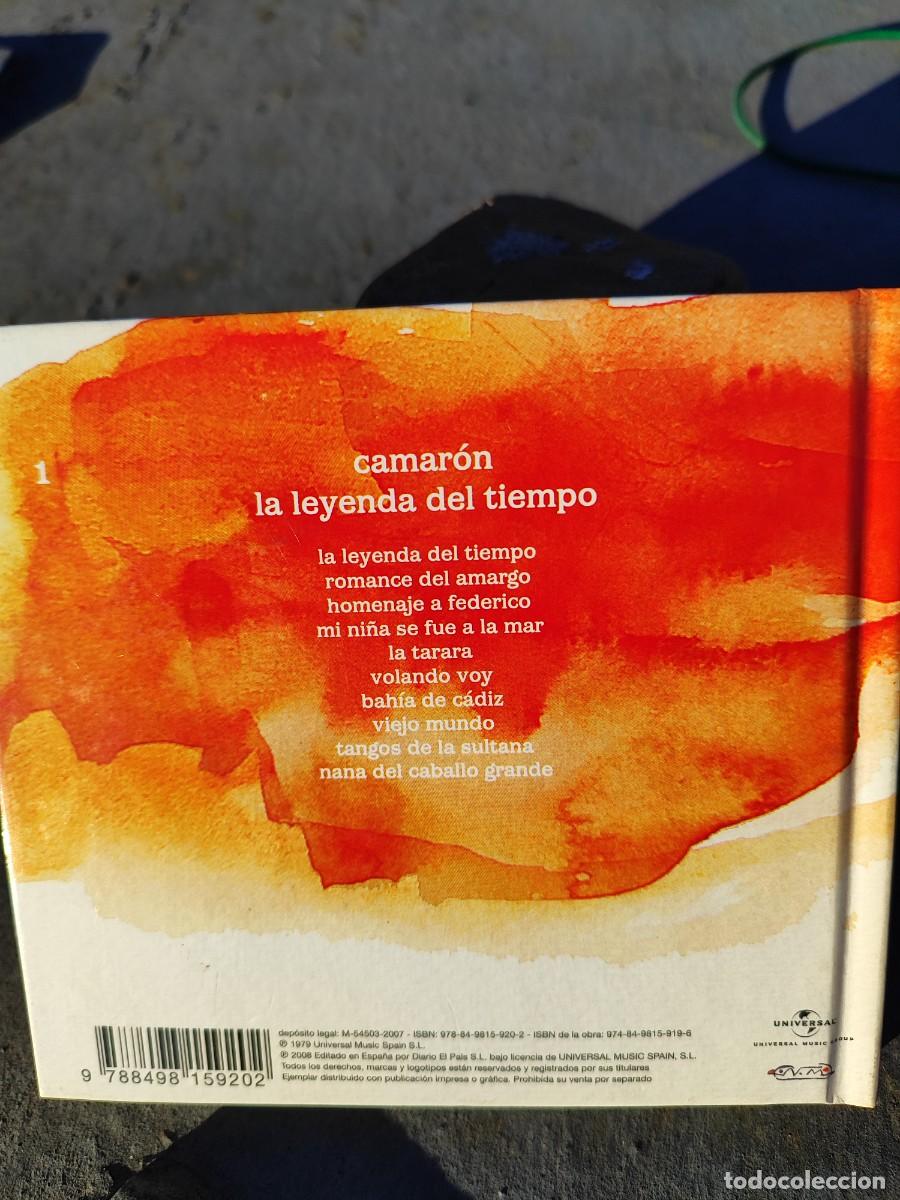 CDs de m&uacute;sica: CD Y LIBRO DE CAMAR&Oacute;N. LA LEYENDA DEL TIEMPO - Foto 3