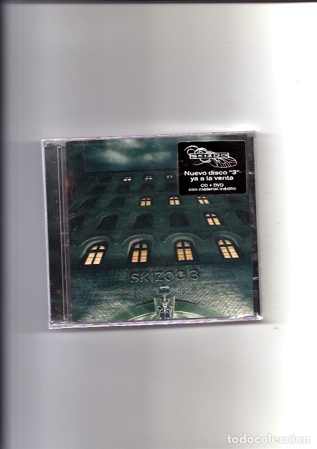 CDs de m&uacute;sica: SKIZOO. Skizoo 3 (cd + dvd 2008) - Foto 1
