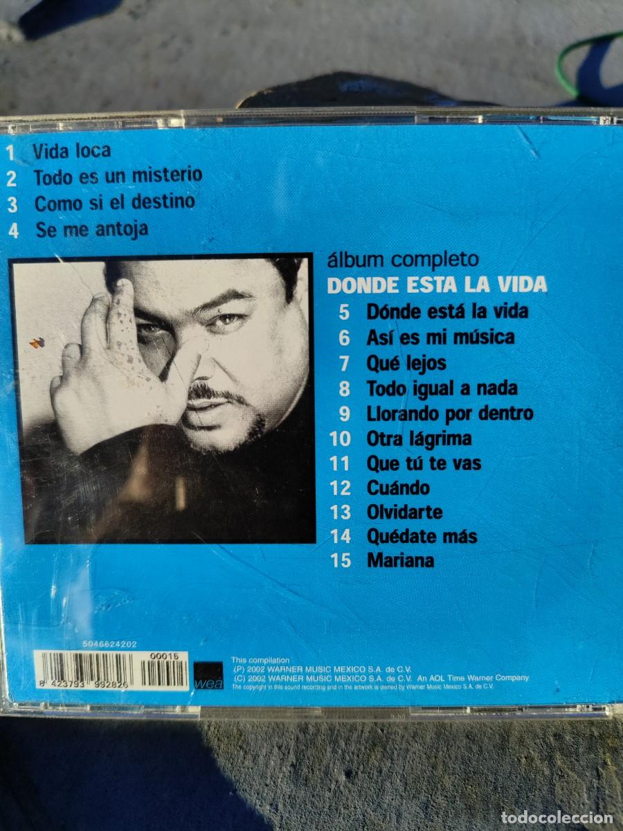 CDs de m&uacute;sica: CD DE FRANCISCO C&Eacute;SPEDES. T&iacute;tulo D&Oacute;NDE EST&Aacute; LA VIDA - Foto 2