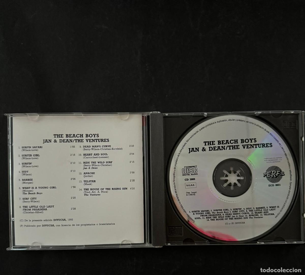 CDs de m&uacute;sica: Beach Boys Jan & Dean The Ventures CD - Foto 3