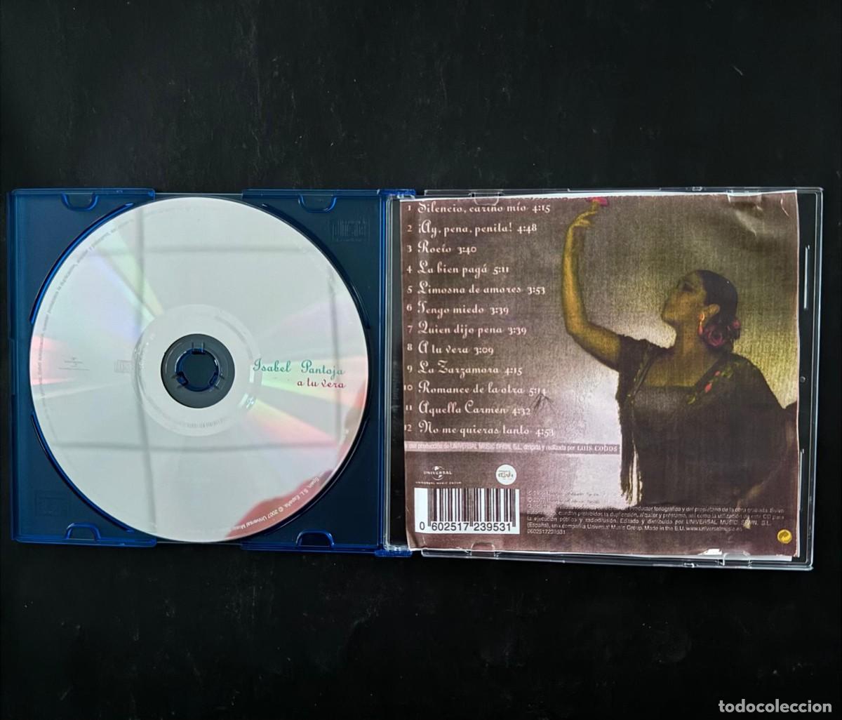 CDs de m&uacute;sica: Isabel Pantoja A Tu Vera CD - Foto 2
