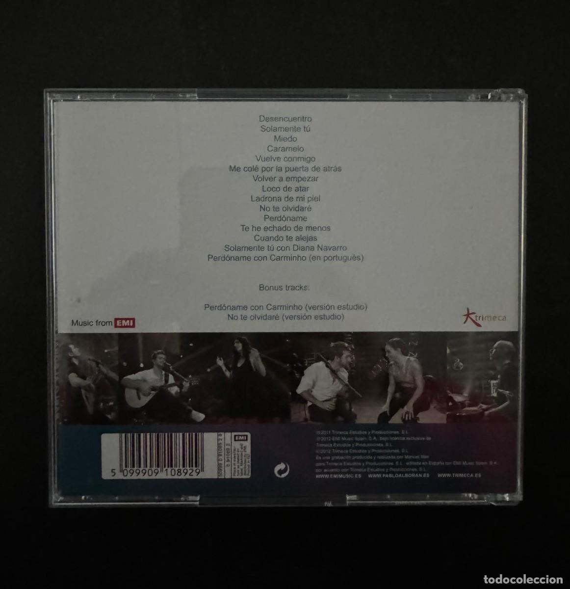 CDs de m&uacute;sica: Pablo Albor&aacute;n En Ac&uacute;stico CD - Foto 2