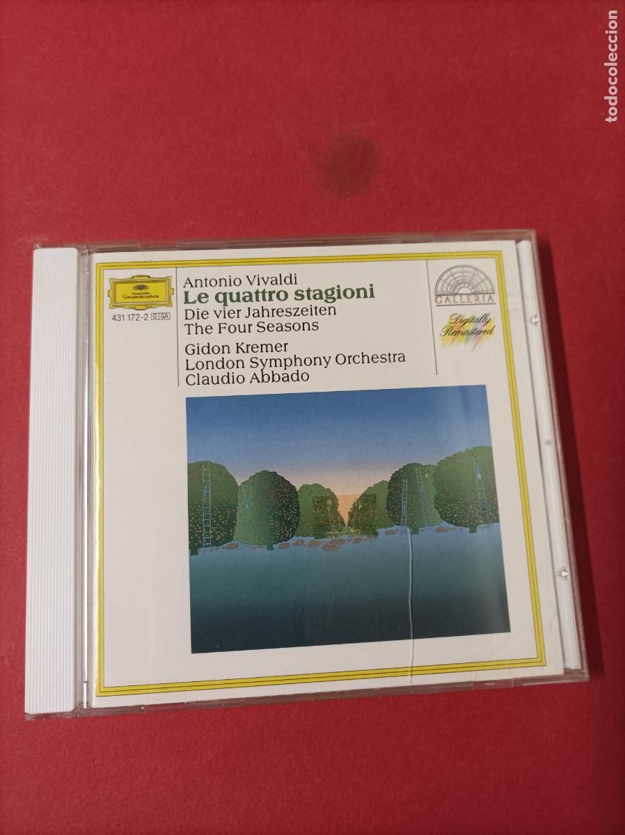 CDs de m&uacute;sica: COMPACT DISC CD ANTONIO VIVALDI LE QUATTRO STAGIONI - Foto 1