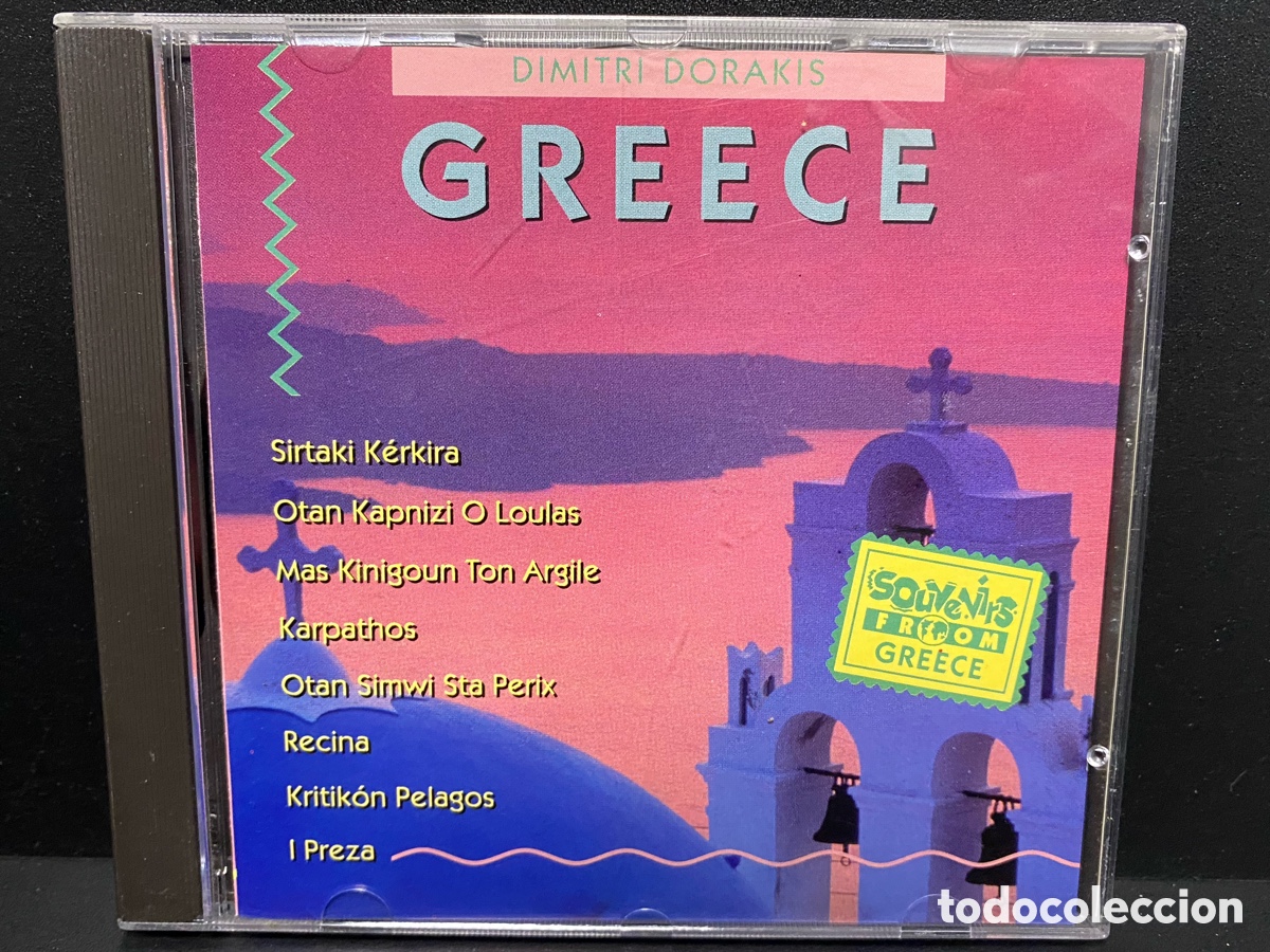 CDs de m&uacute;sica: Dimitri Dorakis - Souvenirs From Greece (CD) - Foto 1