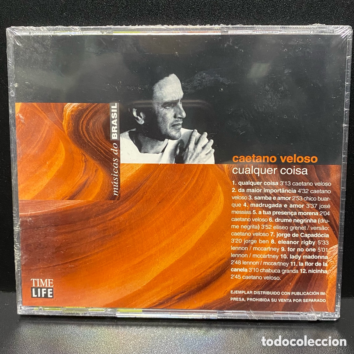 CDs de m&uacute;sica: Caetano Veloso - Qualquer Coisa (CD) - Foto 2