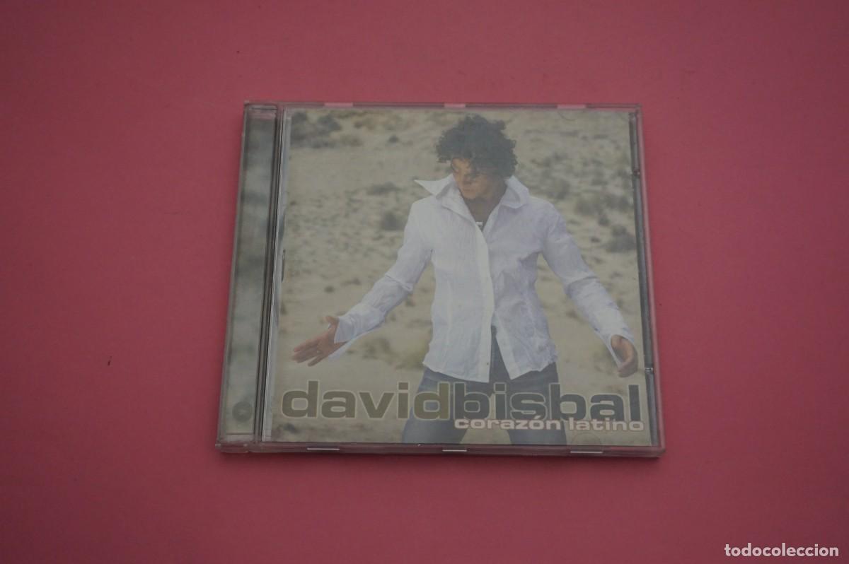CDs de m&uacute;sica: CD - DAVID BISBAL - CORAZON LATINO - EL DISCO EST&Aacute; COMO NUEVO - Foto 1
