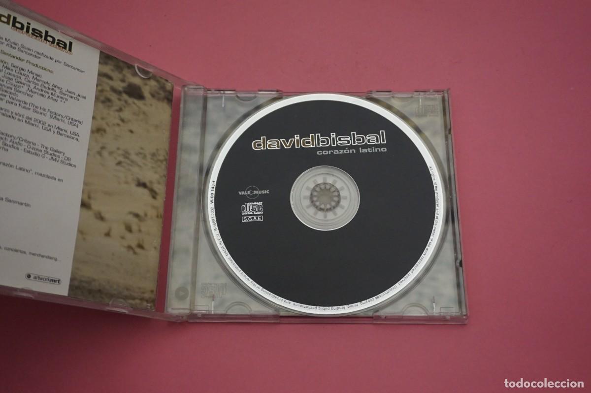 CDs de m&uacute;sica: CD - DAVID BISBAL - CORAZON LATINO - EL DISCO EST&Aacute; COMO NUEVO - Foto 2