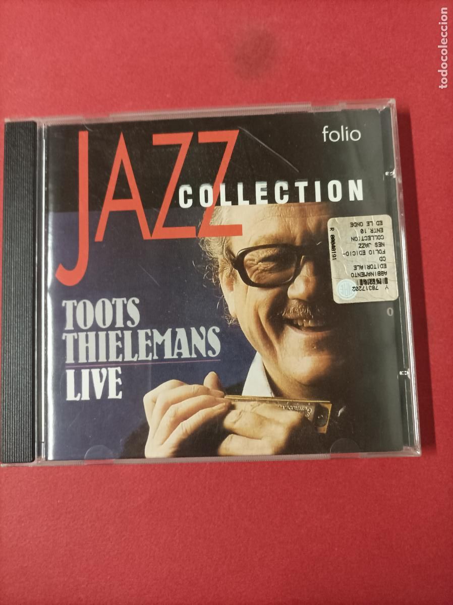 CDs de m&uacute;sica: COMPACT DISC CD JAZZ COLLECTION TOOTS THIELEMANS LIVE - Foto 1