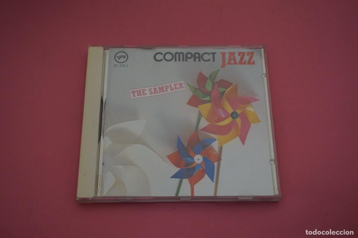 CDs de m&uacute;sica: CD - COMPACT JAZZ - THE SAMPLER - EL DISCO EST&Aacute; COMO NUEVO - Foto 1