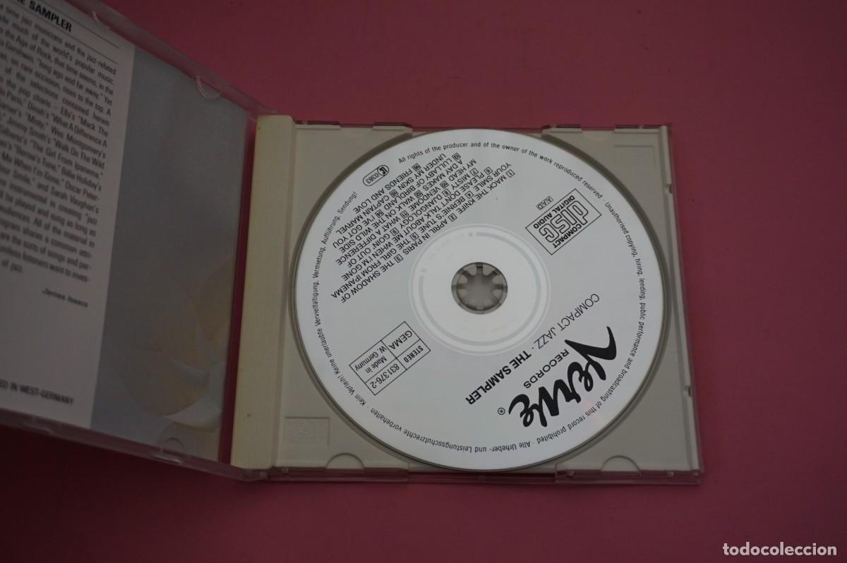 CDs de m&uacute;sica: CD - COMPACT JAZZ - THE SAMPLER - EL DISCO EST&Aacute; COMO NUEVO - Foto 2