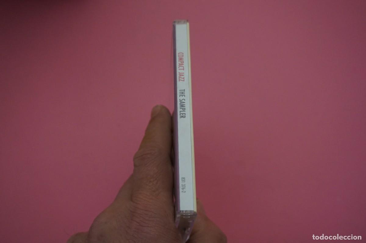 CDs de m&uacute;sica: CD - COMPACT JAZZ - THE SAMPLER - EL DISCO EST&Aacute; COMO NUEVO - Foto 4