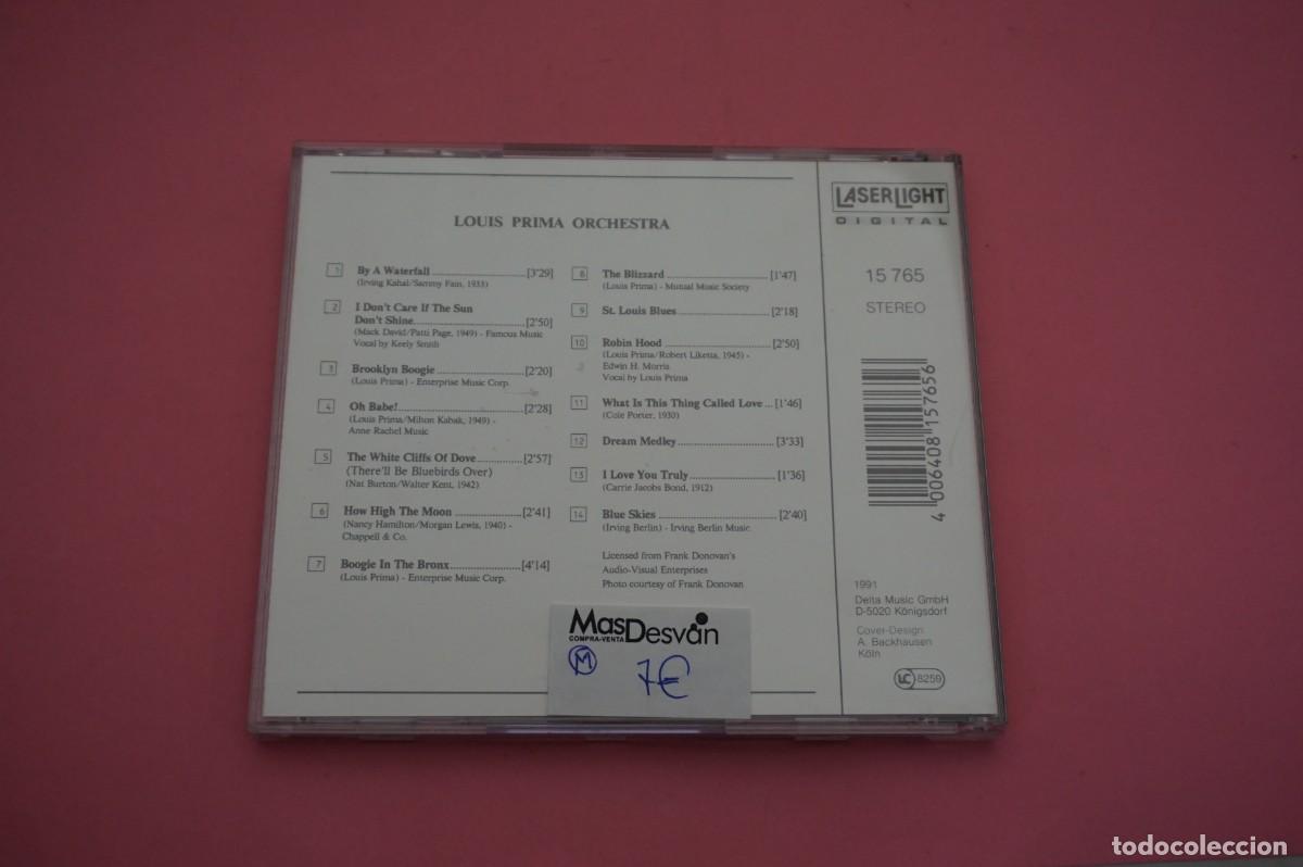 CDs de m&uacute;sica: CD - LOUIS PRIMA ORCHESTRA - EL DISCO EST&Aacute; COMO NUEVO - Foto 3
