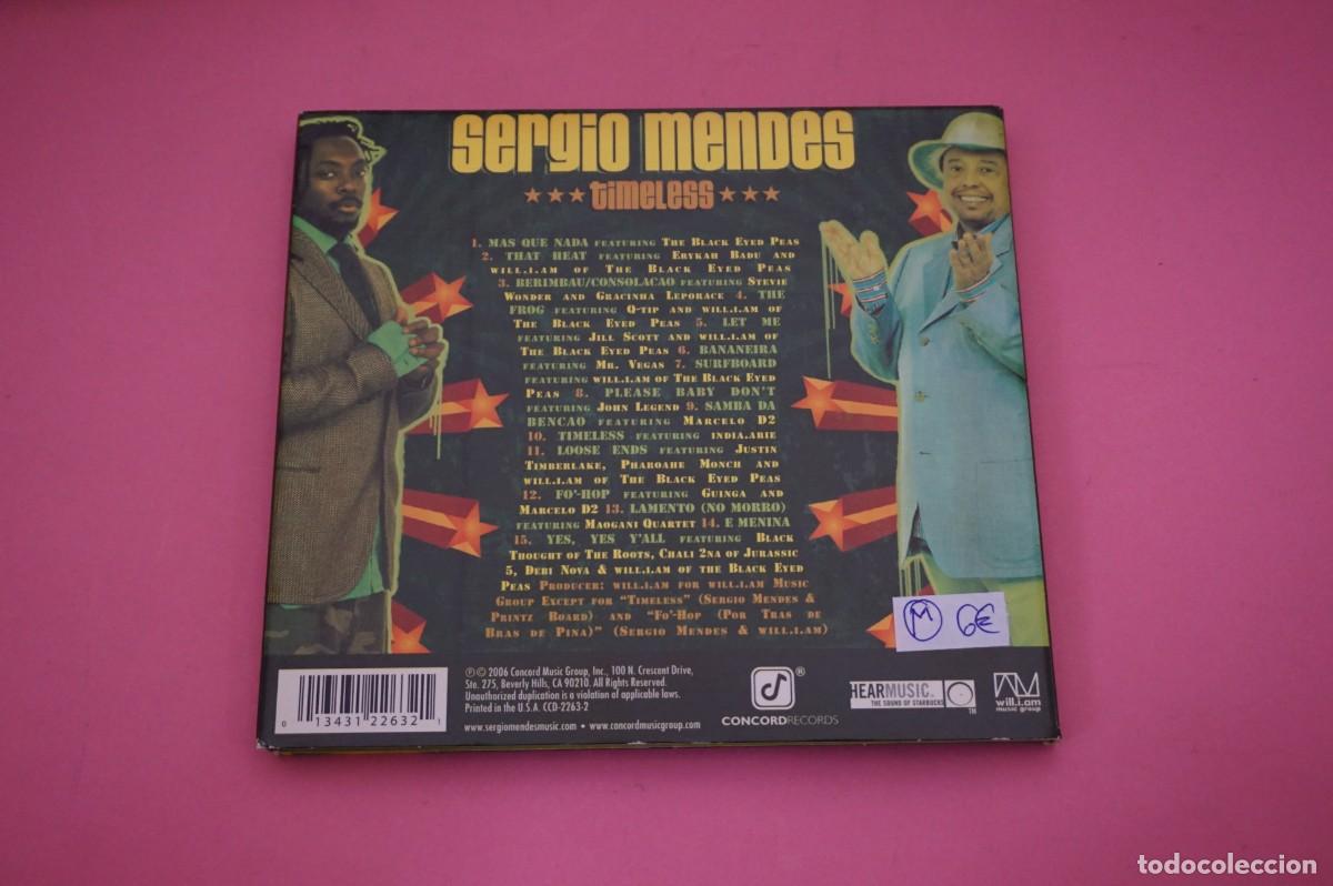 CDs de m&uacute;sica: CD - SERGIO MENDES - TIMELESS - EL DISCO EST&Aacute; COMO NUEVO - Foto 5