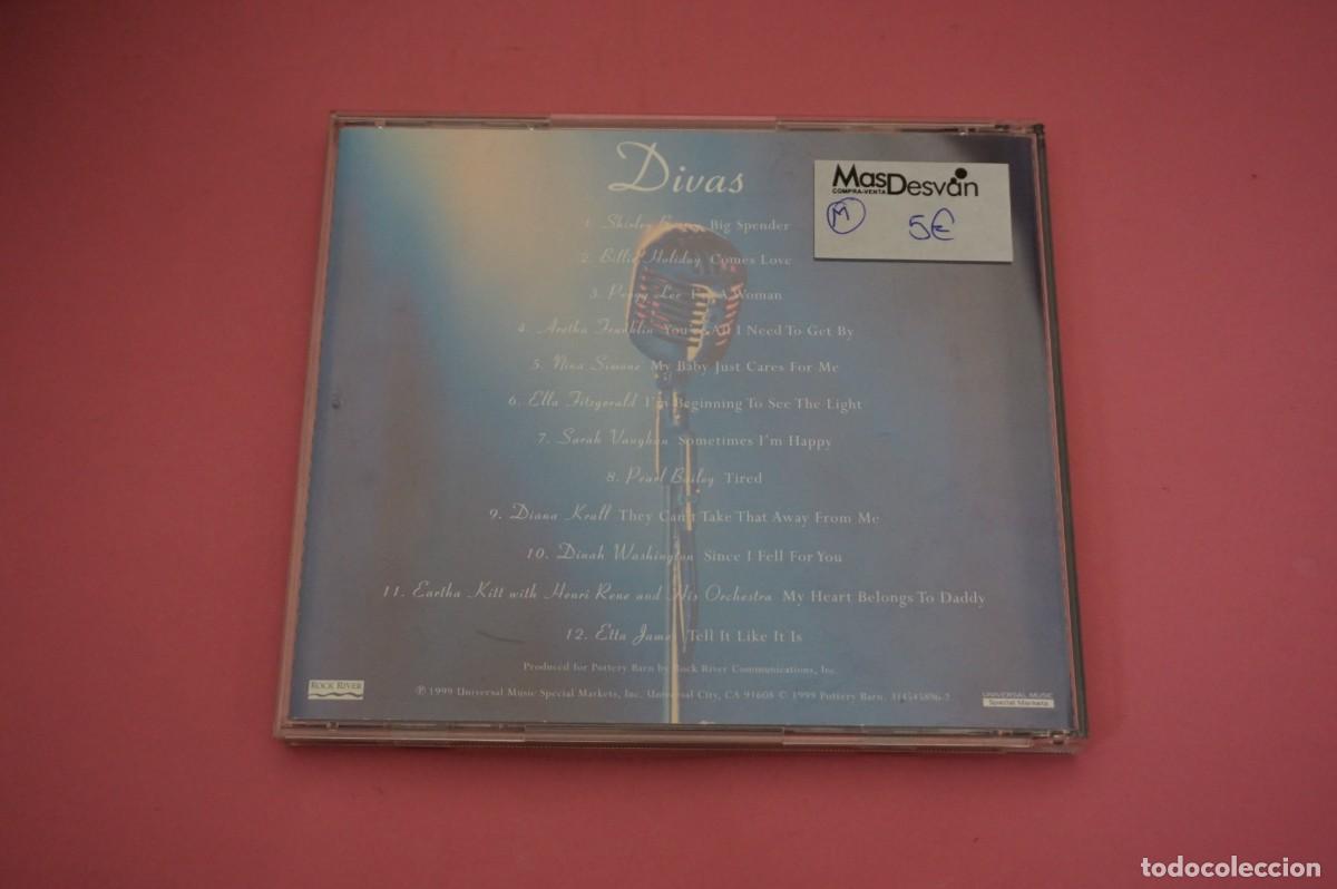 CDs de m&uacute;sica: CD - DIVAS - POTTERYBARN - EL DISCO EST&Aacute; COMO NUEVO - Foto 3